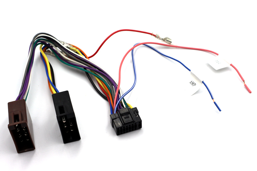Adaptateur Câble Autoradio Alpine 16 Broches Vers Connecteur ISO - Neuf