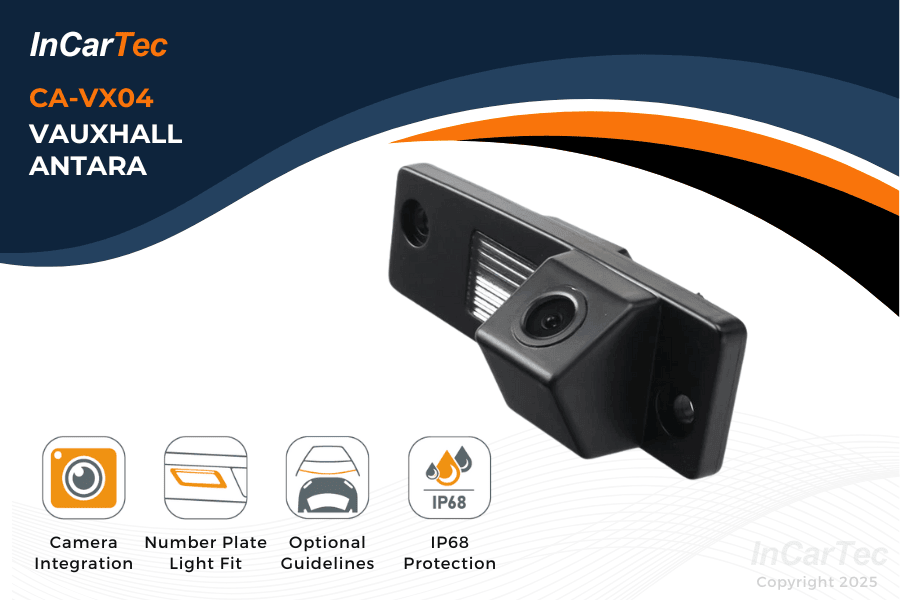 Reverse Camera for Antara & Captiva | InCarTec