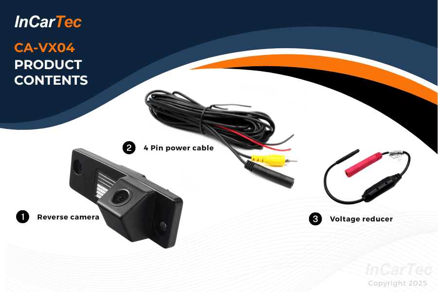 Reverse Camera for Antara & Captiva | InCarTec