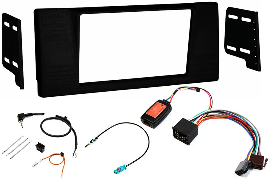 Metra Double DIN Radio Dash Kit & Wiring Harness – 95-7323 + 70-1004 For Aftermarket Stereo