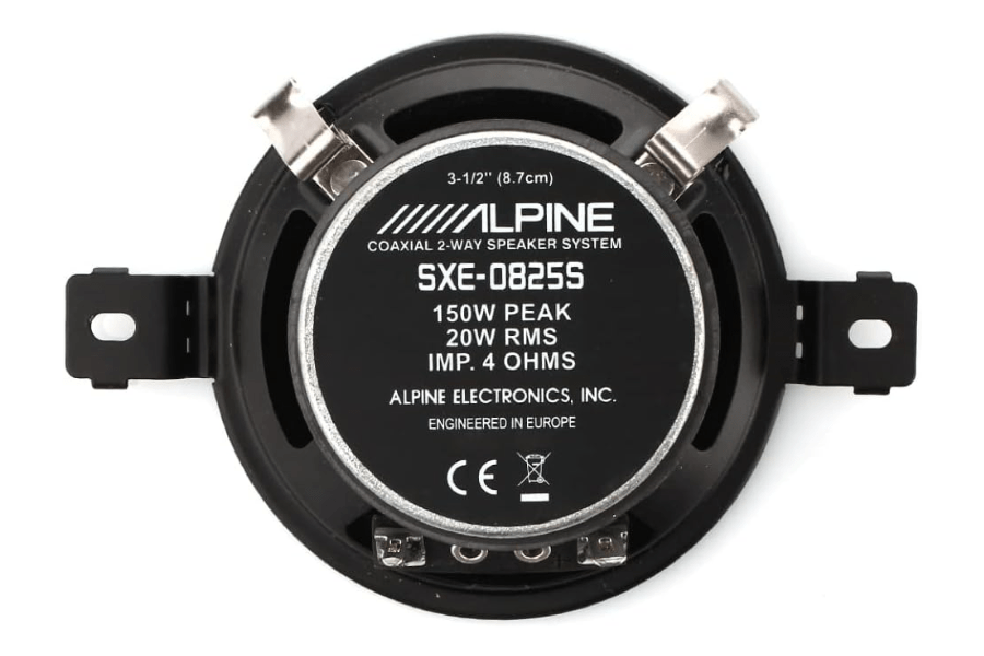 Alpine SXE-0825S 3.5 Inch Car audio Speakers | 150W | InCarTec