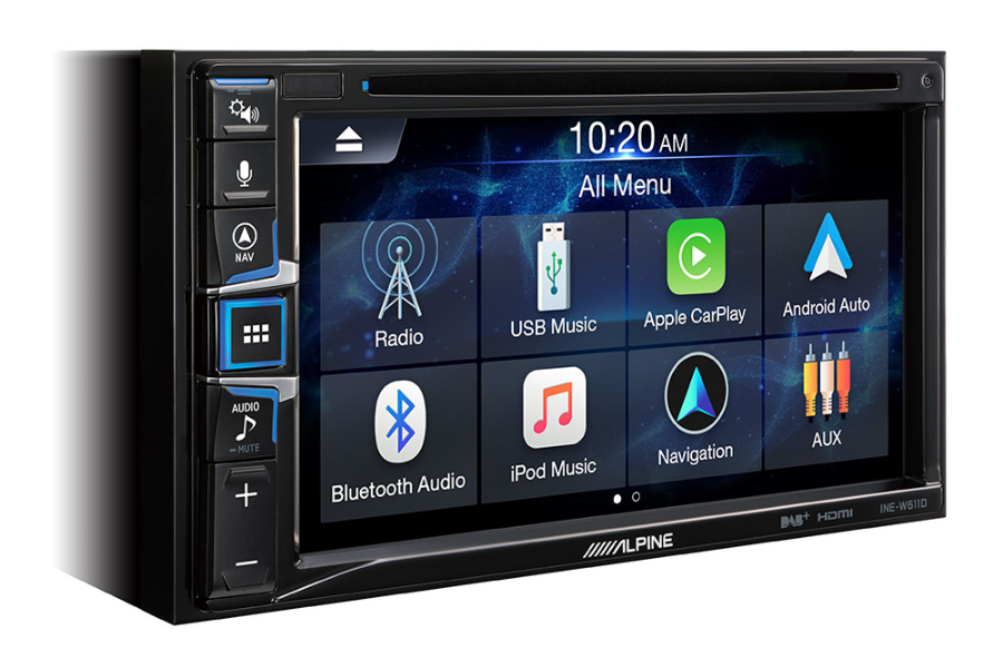 Alpine INE-W611D 6.5″ Navigation Head Unit | InCarTec
