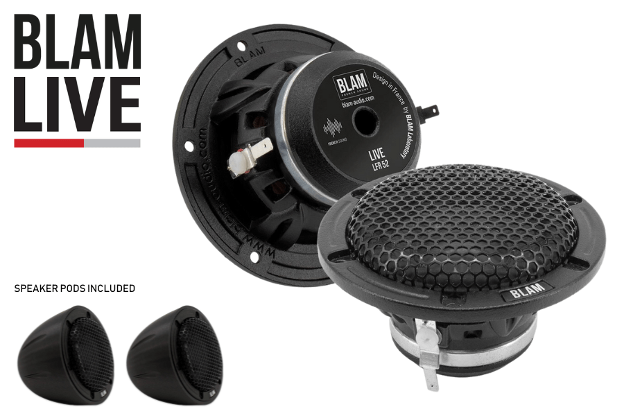 BLAM Live LFR52 50mm (2 inch) High resolution 50w full-range car