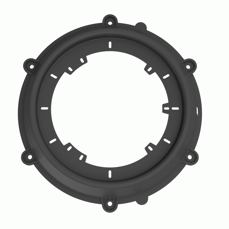 MDF 6.5" Speaker Adaptor Rings For VW Passat B7 3C CC – Front Door Fit