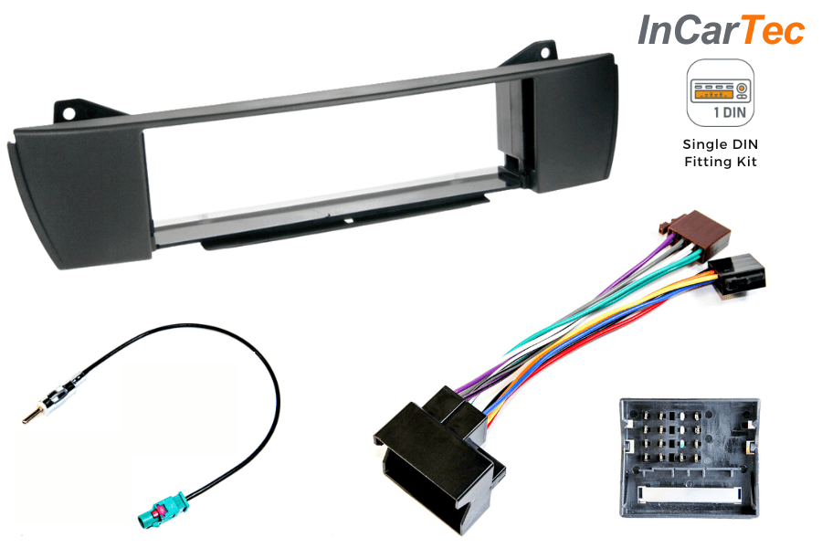 BMW Z4 (E85) Z4 Roadster (E86) Single DIN car stereo upgrade fitting ...