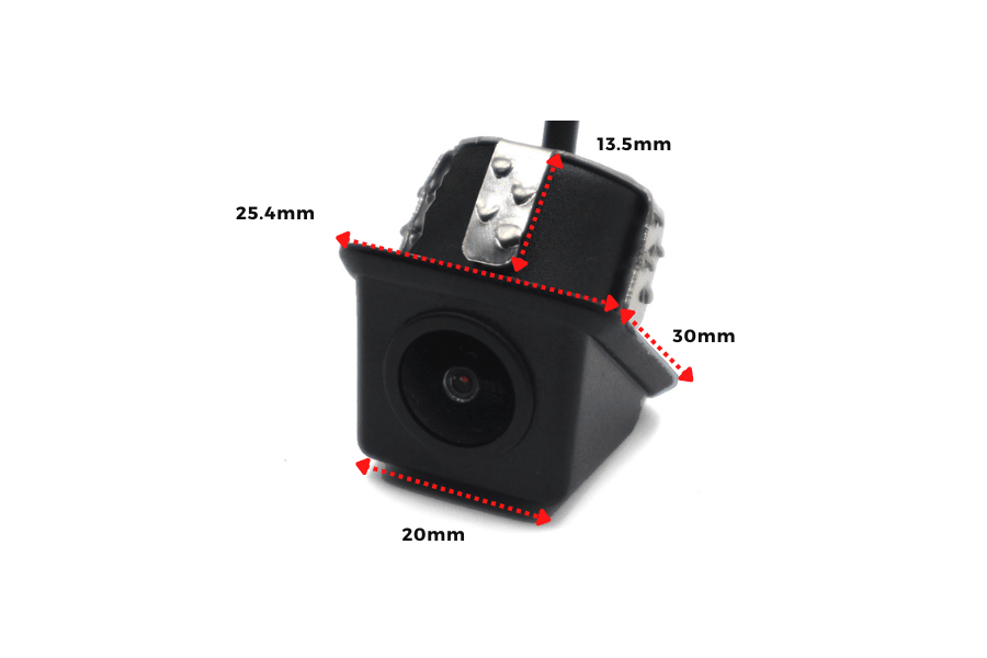 Fitting A Rear View Camera Volkswagen (Various Models) Universal push fit rear view camera