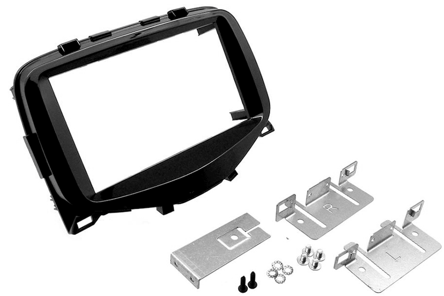 Kit Montage Autoradio 2 DIN Pour Citroën C1, Peugeot 108, Toyota Aygo (2014+) - KA11-591.2 Avec Faisceau ISO