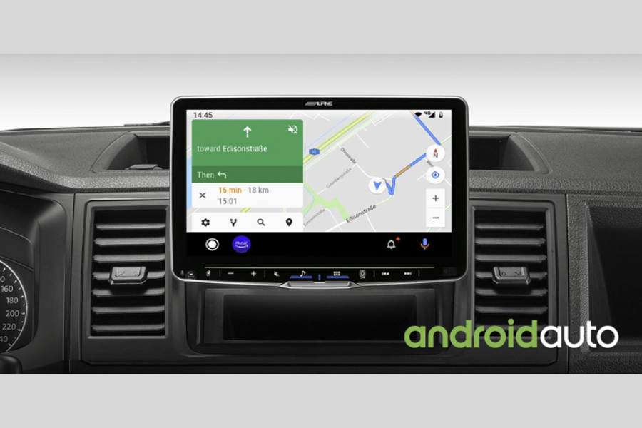 Alpine ILX905D Halo 9 inch touchscreen stereo head unit with wireless ...