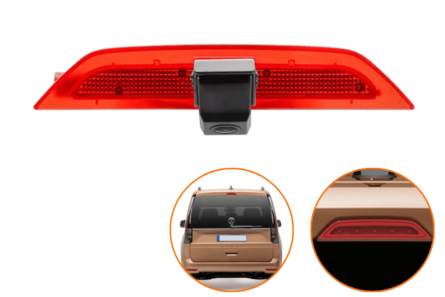 Van Rear View Camera Caddy Volkswagen Caddy (2020 Onwards) high level brake light reverse view camera
