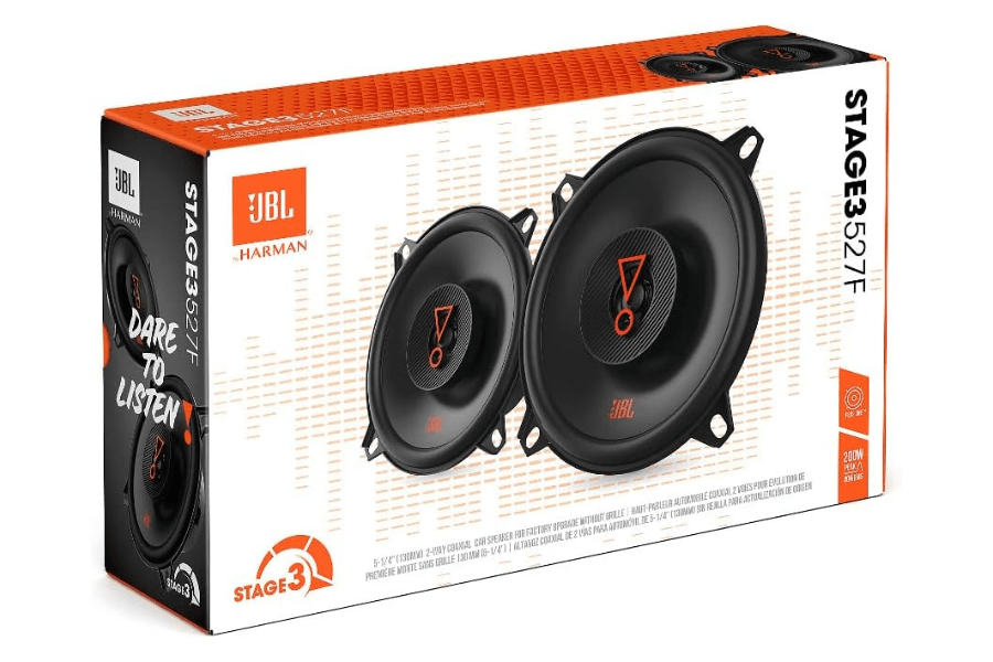JBL Stage3 527F 5.25″ Coaxial Car Speakers – 200W | InCarTec