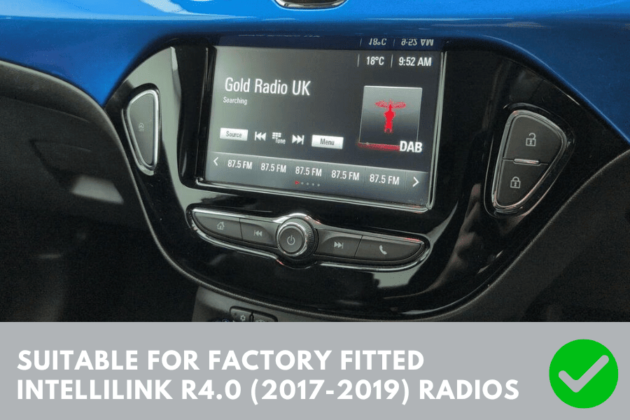 Vauxhall Adam & Corsa E Double DIN Kit – IntelliLink R4.0 | InCarTec